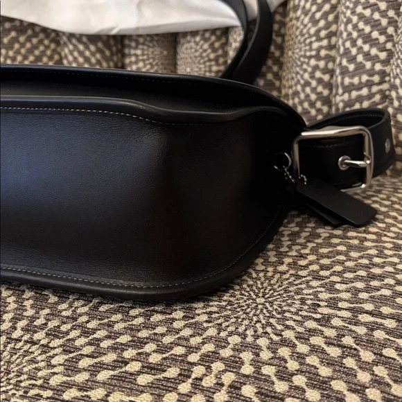 Coach Limited Originals Glovetan Patricia Legacy Re-Issue Bag Black Leather - Picture 15 of 16